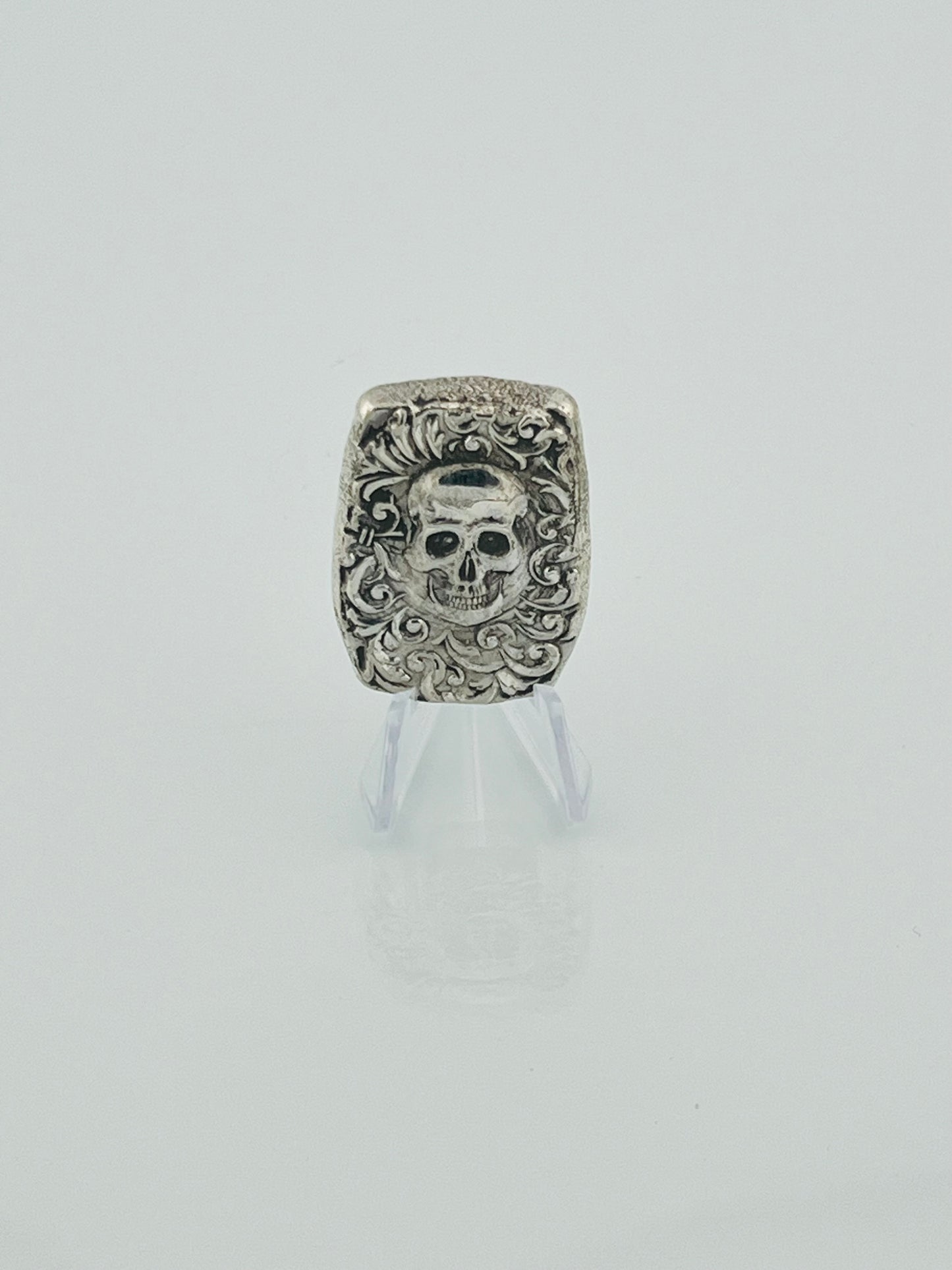 Vintage Skull Bar 2 troy oz